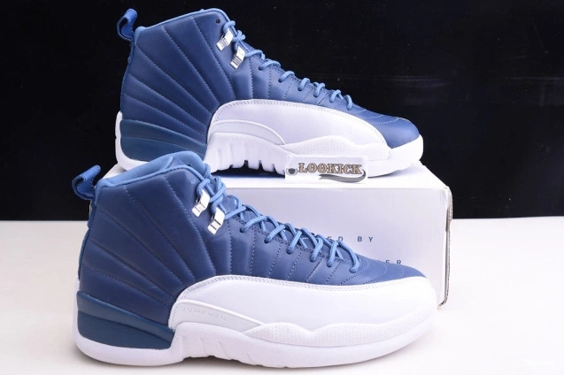 Reps TBK Stone Retro Air 12 Jordan 130690-404 Blue 0821